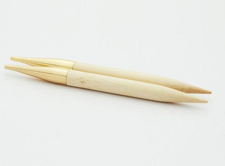 Actual product image Knitpro Bamboo interchangeable circular knitting needles