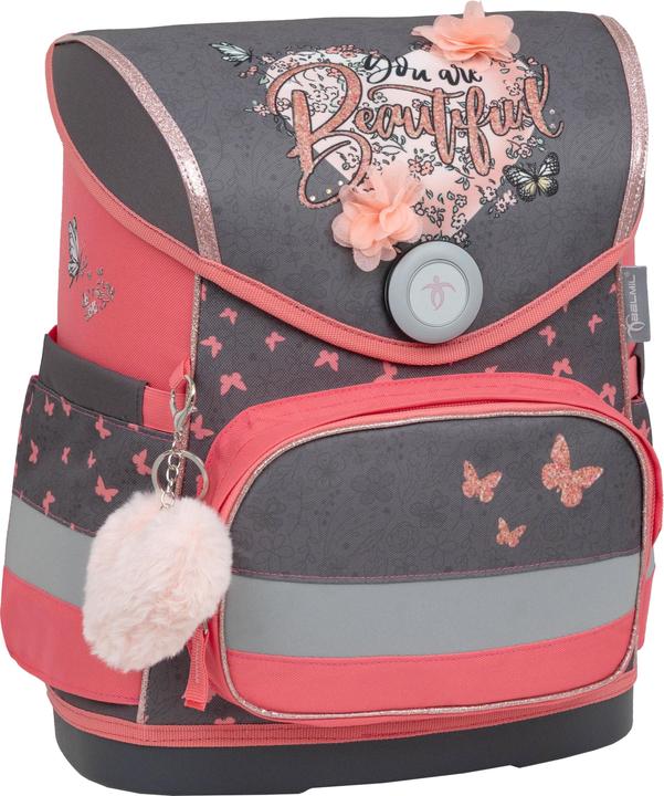 Produktbild Belmil Compact Schulranzen Set 4teilig mit Brustgurt (19 l)