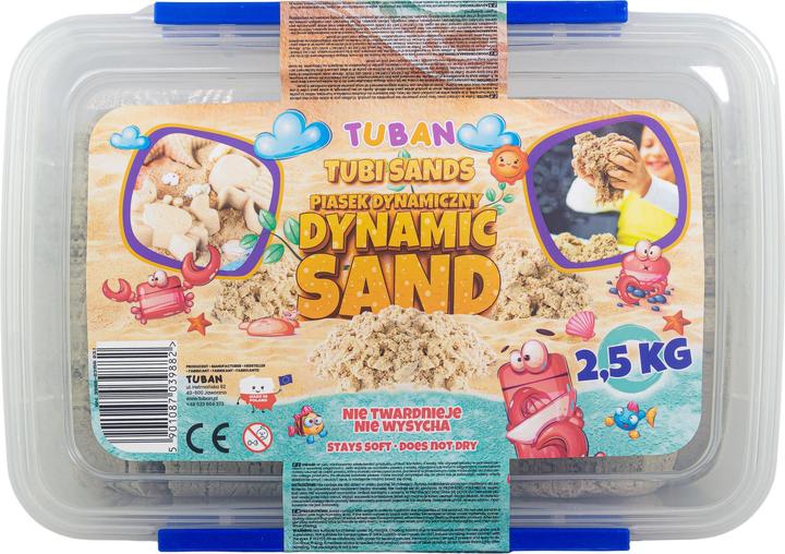 Actual product image Tuban Dynamic sand 2.5 kg in box, natural