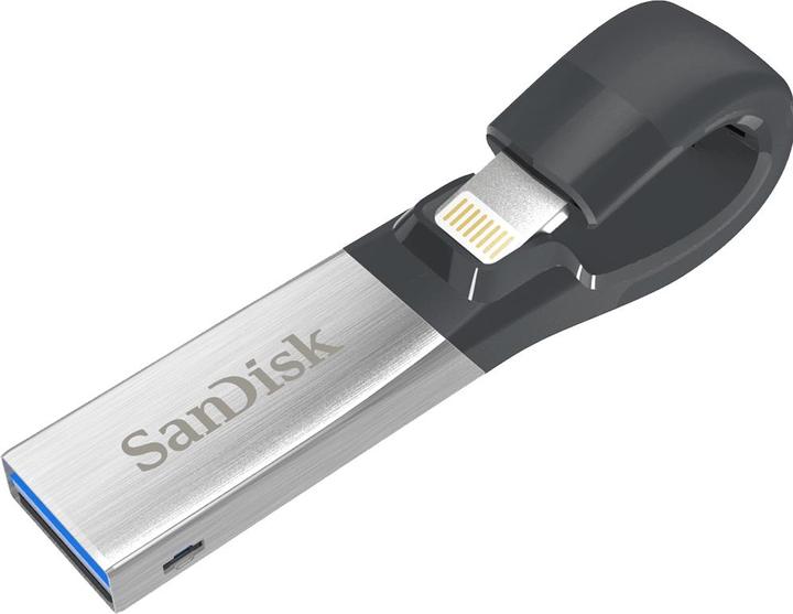 SanDisk iXpand Flash Drive 128GB (128 GB, Lightning, USB 3.0)