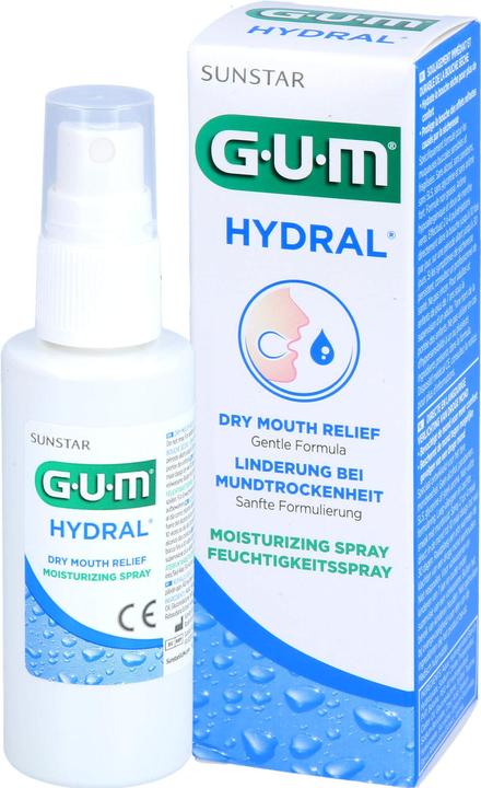 Produktbild GUM SUNSTAR HYDRAL Feuchtigkeitsspray Feuchtigkeitsspray (50 ml, Mundspray)