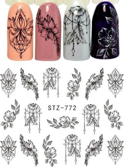 Immagine prodotto Nagellack24 Nail Art Sticker Wassertransfer 772 (Colla per unghie)