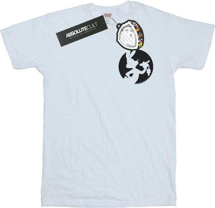Produktbild Looney Tunes Bugs Bunny Silhouette Breast Print TShirt (S)