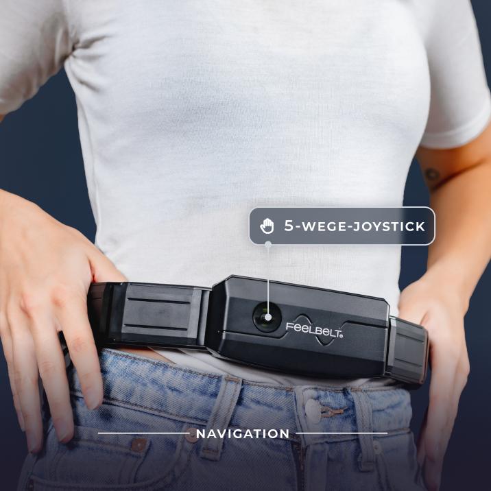 Immagine prodotto Feelbelt Cintura con feedback aptico avanzato S1 (Taglia 1) (PC, PS4, PS5, Switch)
