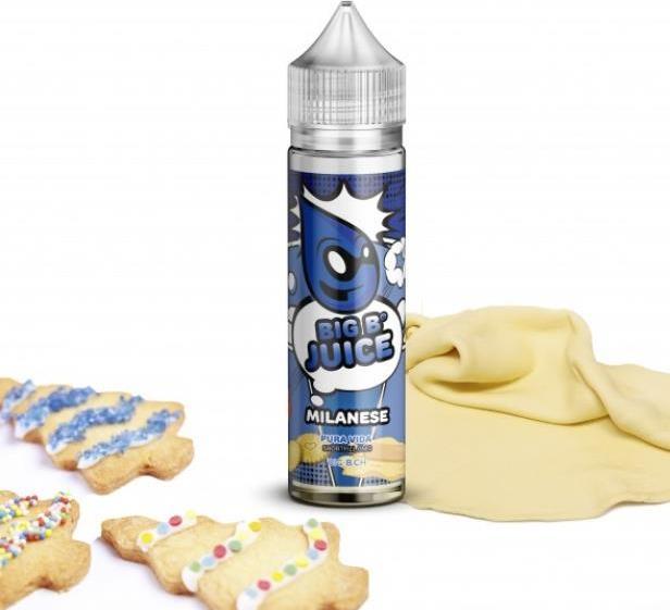 Actual product image Big B Juice E-Liquid Pura Vida, Milanese 50ml 'Shortfill (Lemon)