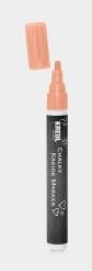 Image du produit Kreul Marqueur craie Chalky, Medium, Frosty Apricot (Abricot givré, 4 mm, 1 x)