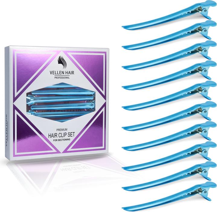 Vellen Hair Metall Haarclips Set 10er Pack (10 Stk.)