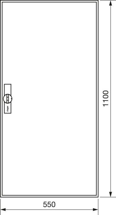 Produktbild Hager Weiss Elektrische Box