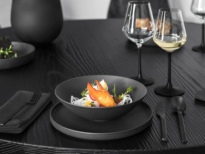 Produktbild Villeroy & Boch Schale flach Manufacture Rock (23.50 cm, 1.10 l, 1 x)