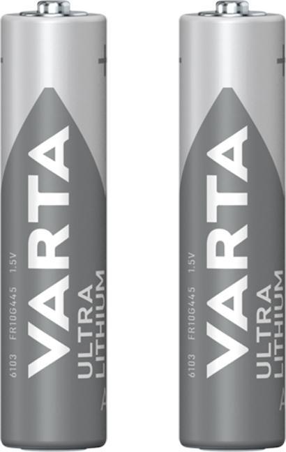 Produktbild Varta ULTRA Lithium (2 Stk., AAA, 1100 mAh)