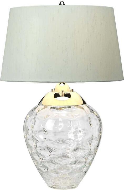 Image du produit Elstead Lighting Samara Lampe de table E27 72cm Nickel poli Château, bleu clair (620 lm, E27)