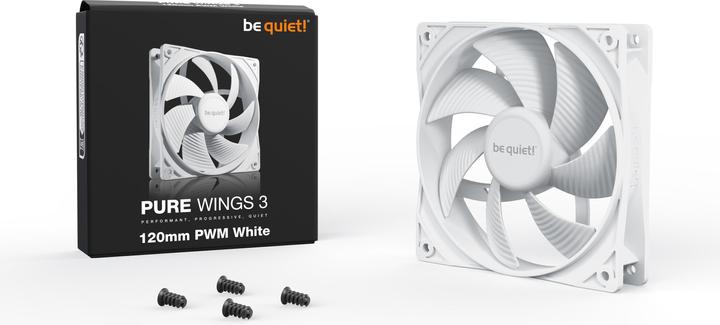 Immagine prodotto be quiet! Pure Wings 3 PWM wh 120x120x25 (120 mm, 1 x)