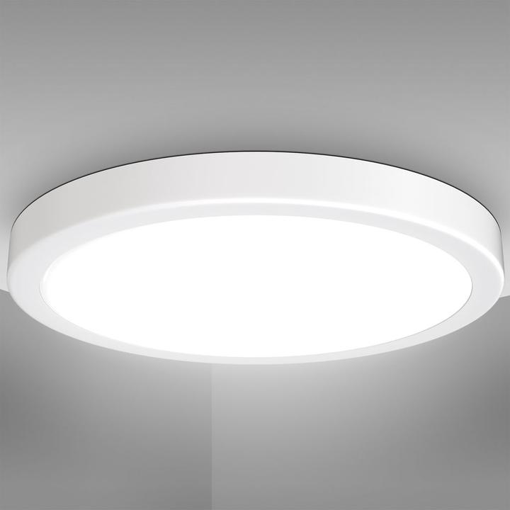 Immagine prodotto B.K.Licht Plafoniera LED, bianca, 1xLED/24W (3000 lm)
