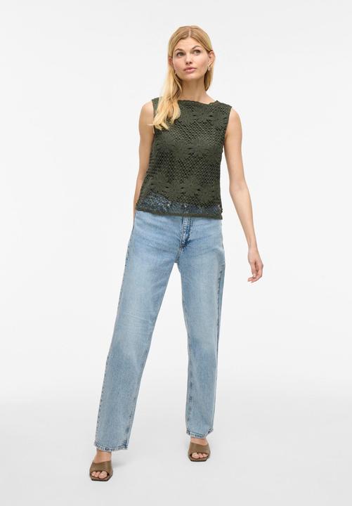 Actual product image Vila VICANISA U-Boot-Ausschnitt Top (34)