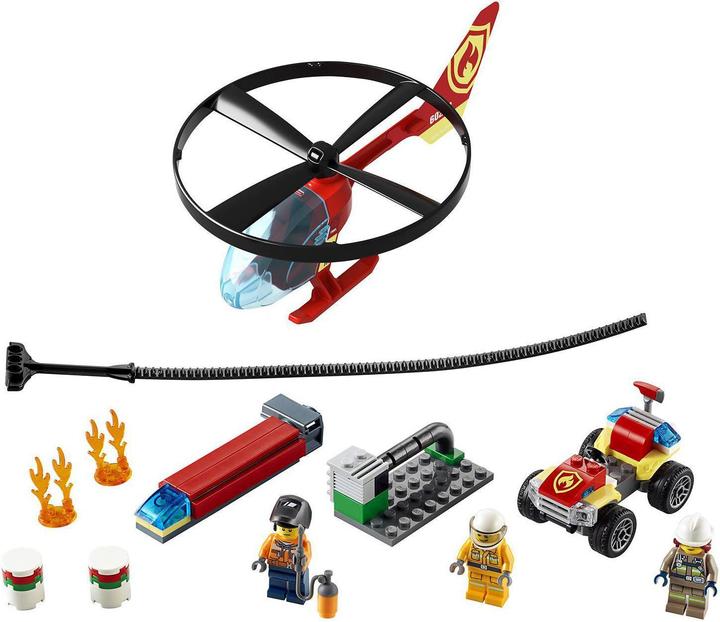 Immagine prodotto LEGO Operazione con l'elicottero dei vigili del fuoco (60248, LEGO City)