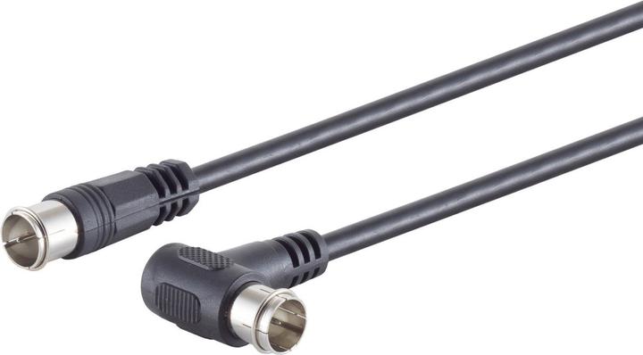 Actual product image Shiverpeaks S/CONN maximum connectivity Sat connection cable, F-Quick angle plug (10 dB, Antenna cable)