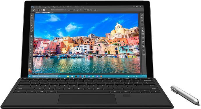 Produktbild Microsoft Type Cover mit Fingerprint-Sensor (DE, Docking)