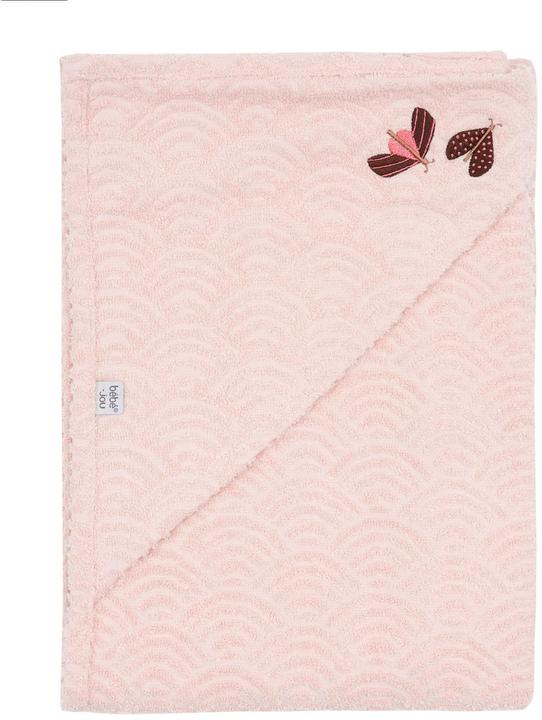 Image du produit Zewi Drap de bain bébé en éponge Sweet Butterfly 85 x 75 cm