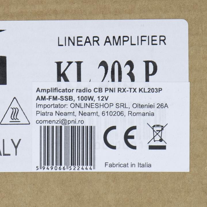 Produktbild PNI CB-Funkverstärker RX-TX KL203P, AM-FM-SSB, 100W, 12V