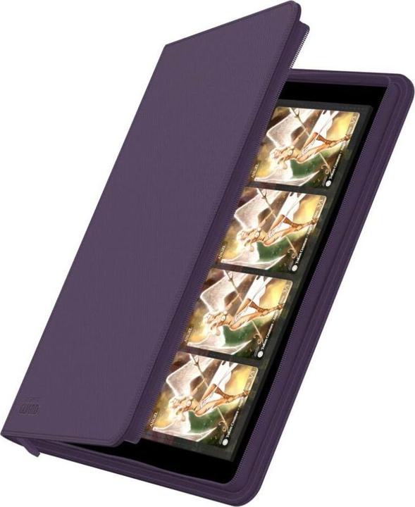 Actual product image Ultimate Guard UGD010438 - Zipfolio 320 – 16-Pocket Xenoskin Portfolio, violet