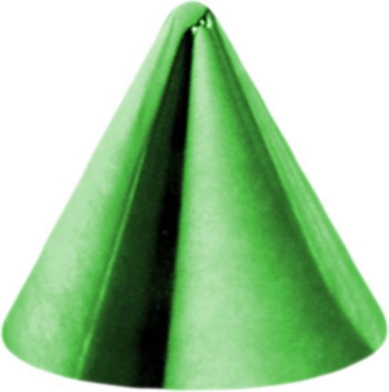 Produktbild Star Piercing Micro Cone grün (ohne Messing, Titan G23)