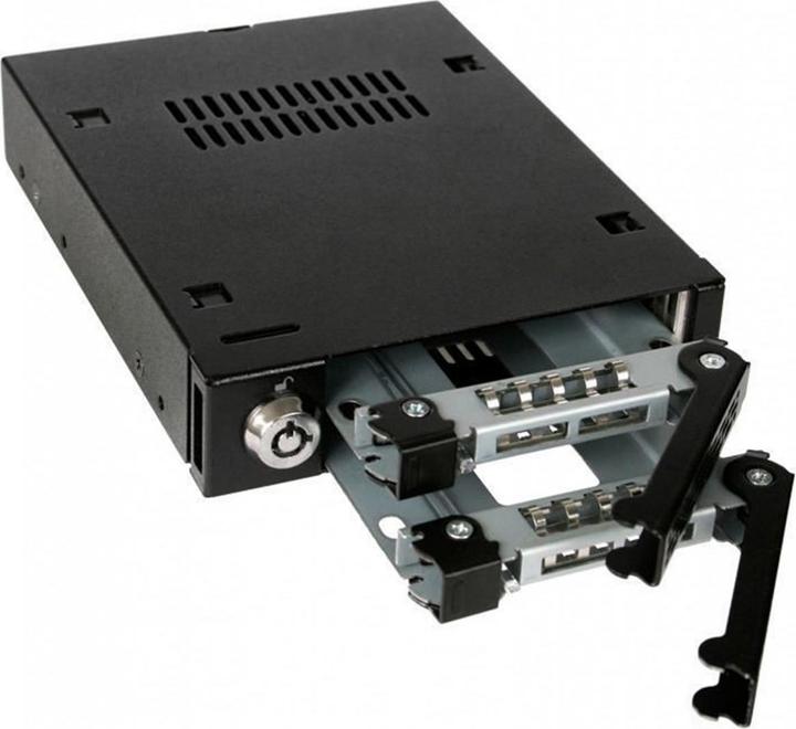 Produktbild Icy Dock Wechselrahmen 2x 2.5" MB992SK-B