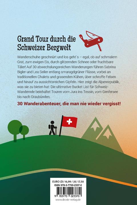 Produktbild 30 Wanderungen in der Schweiz, die man einmal im Leben gemacht haben muss (Deutsch, Lea Seiler, 2022)