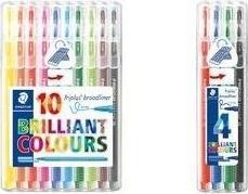 Produktbild Staedtler 338 Broadliner triplus 4er SBox (Mehrfarbig, 4 x)