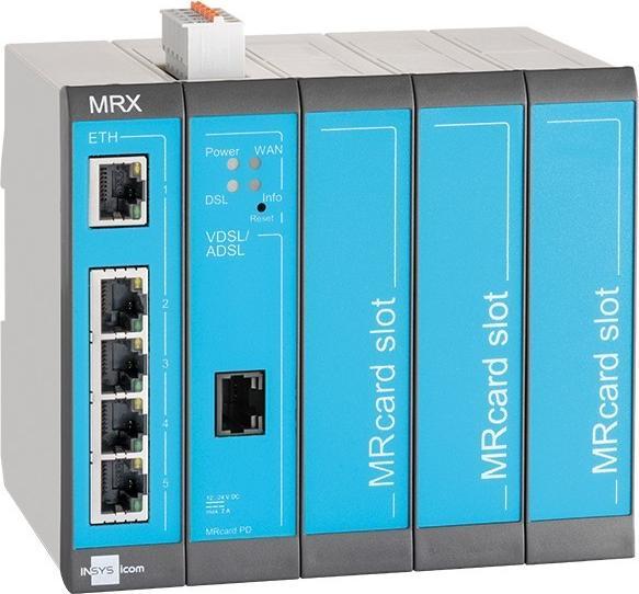 Image du produit Insys Les routeurs smart MRX combinent une sécurité informatique de niveau KRITIS et une technologie de