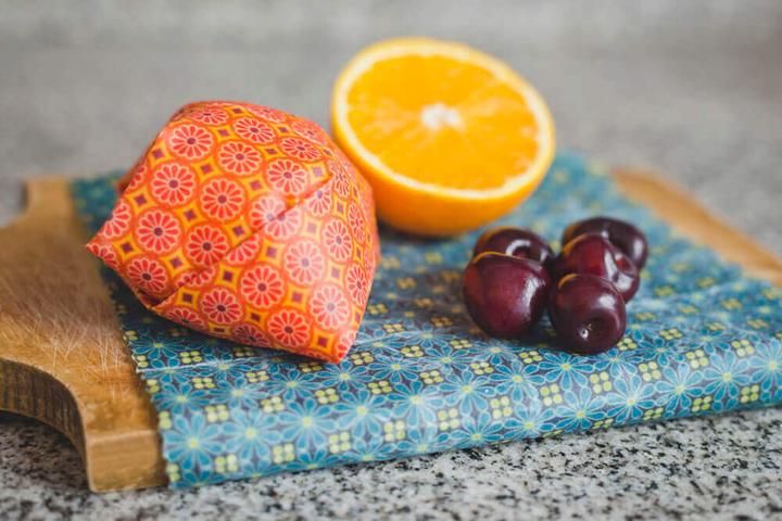 Actual product image Einfach Weniger Beeswax Cloth Starter Set (Summer Blues) (1 x)