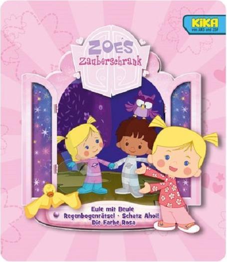 Actual product image Tonies Zoé's Magic Cupboard - Owl / Rainbow Puzzle / Treasure Ahoy / Colour Pink (German)