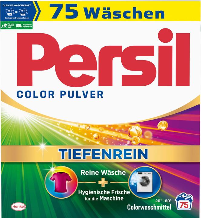 Image du produit Persil Couleur (75 Cycles de lavage, Lessive en poudre)