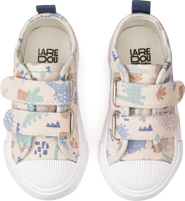 Image du produit La Redoute Collections Baskets en toile imprimée avec fermeture velcro (24)