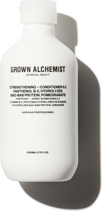 Grown Alchemist Hair Strengthening Conditioner 0.2 Panthenol B5, Hydrolized Bao-Bab Protein, Pomegranate (200 ml)