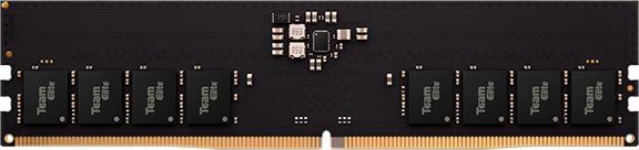 Produktbild Team Group Elite U-DIMM, DDR5-4800, CL40, On-Die ECC, 16 GB Dual Kit (2 x 16GB, 4800 MHz, DDR5-RAM, DIMM)
