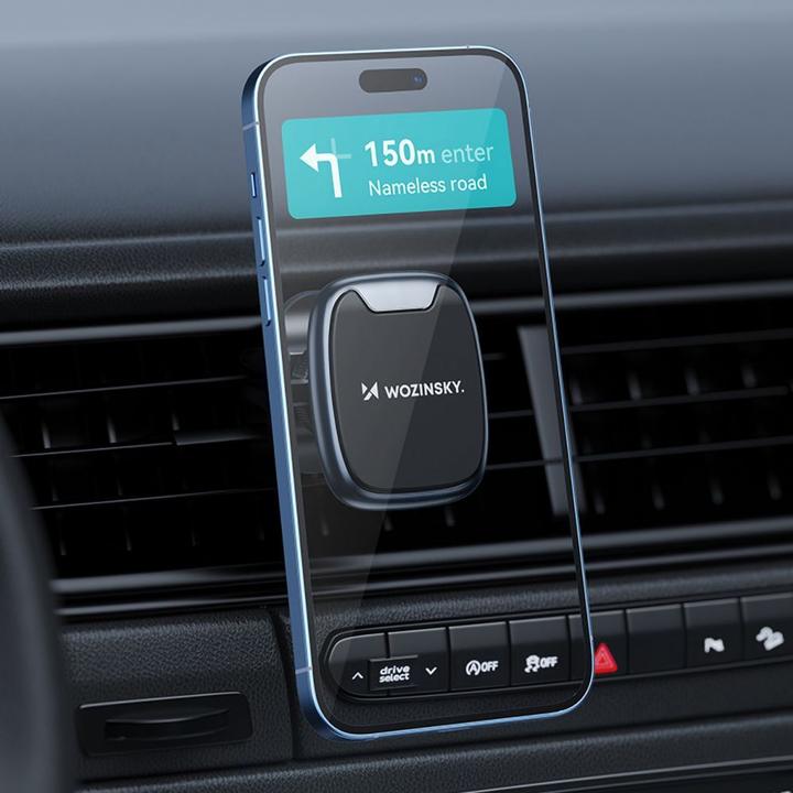 Produktbild Wozinsky WUMTK magnetischer Telefonhalter für die Lüftungsöffnung im Auto – Schwarz