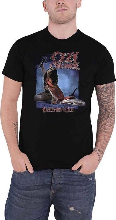 Actual product image Ozzy Osbourne Unisex Adult Blizzard Of Ozz Track List T-Shirt (XL)