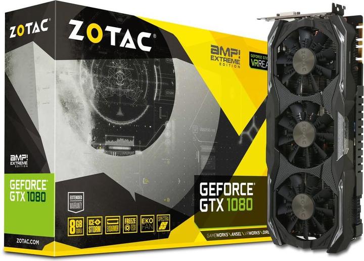 Produktbild Zotac GeForce GTX 1080 AMP Extreme (8 GB)
