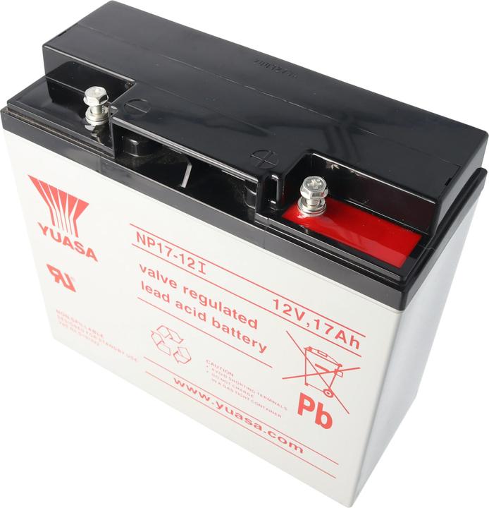 Immagine prodotto Yuasa Akku NP17-12I mit M5 Schraubanschluss am Plus- und Minuspol (12 V, 17 Ah, 500 A)