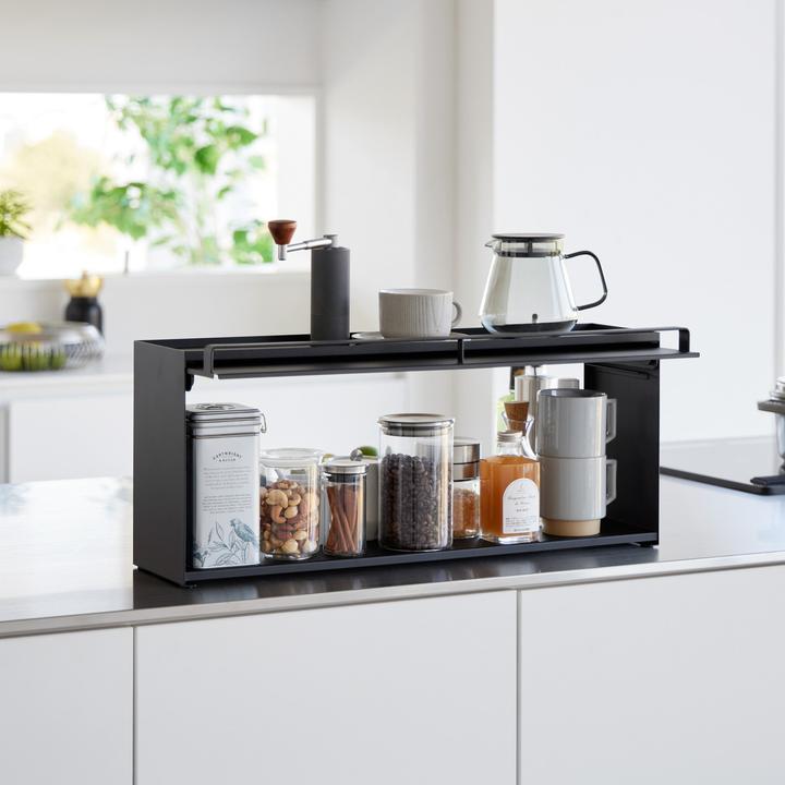 Image du produit Yamazaki Boîte de rangement semi-fermée pour la ligne de cuisine TOWER