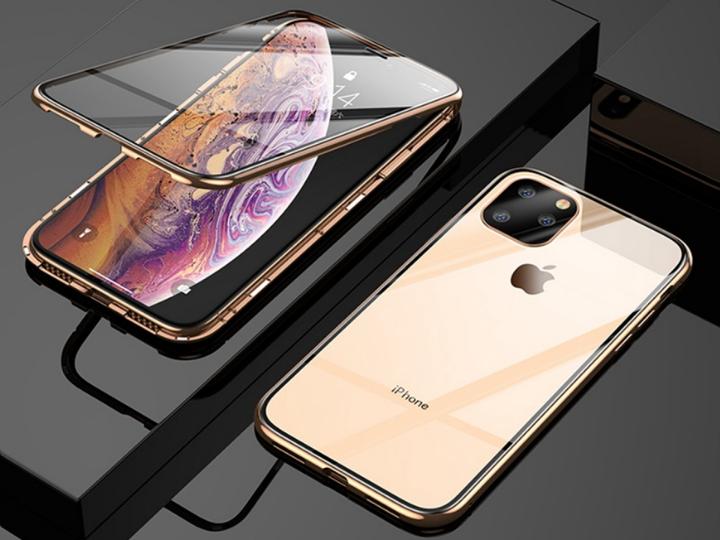Produktbild G-Case Apple iPhone 11 Pro Aluminium Magnetic Glass Case Hülle (Apple iPhone 11 Pro)