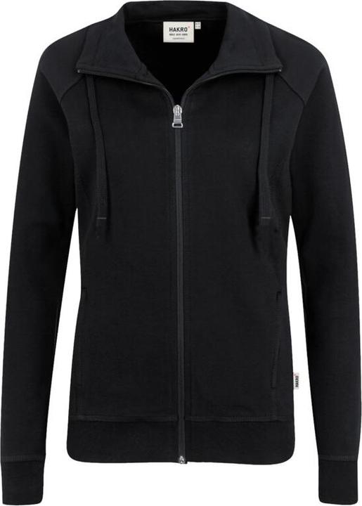 Actual product image Hakro Ladies Sweat Jacket College black size M (M)