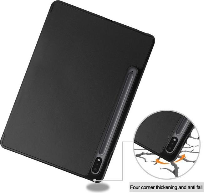 Produktbild MU Classic Dreifach faltbare Leder Hülle (Galaxy Tab S8)