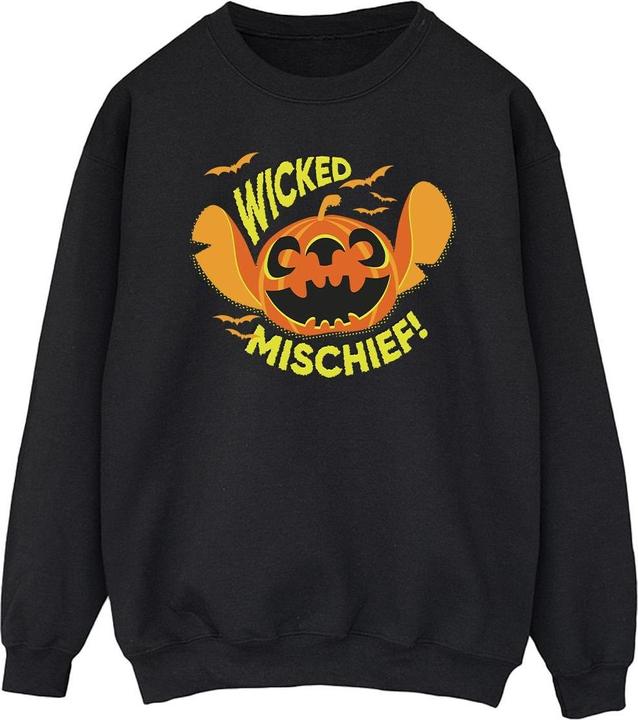 Actual product image Disney Mens Lilo And Stitch Wicked Mischief Sweatshirt (5XL)