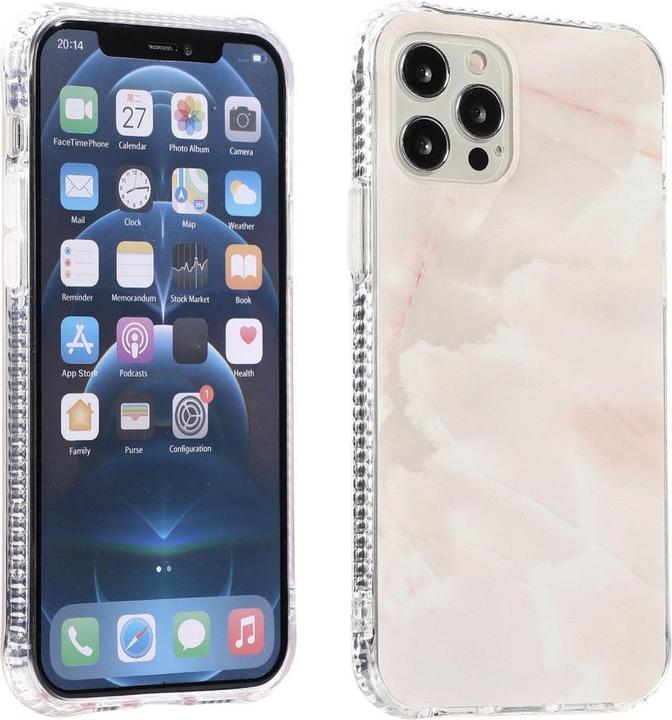 Produktbild Cover-Discount iPhone 13 - Softes Silikon Gummi Case white Marble (Apple iPhone 13)