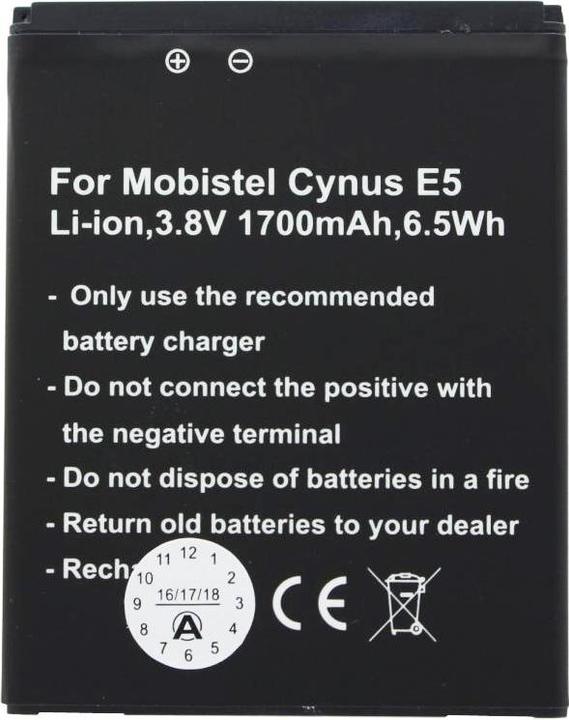 Produktbild AccuCell Akku Mobistel Cynus E5, Cynus E5 4G E500615050011476