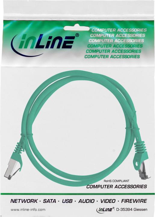 Actual product image InLine Patch cable (S/FTP, CAT8.1, 2 m)
