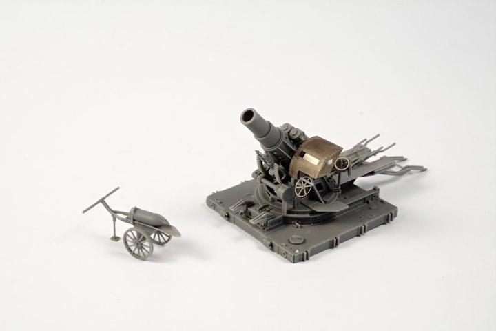 Image du produit Planet Models Austro-Hongrois WWI 30,5cm mortier de siège M.11(Skoda 30,5cm Haubitze)all resin