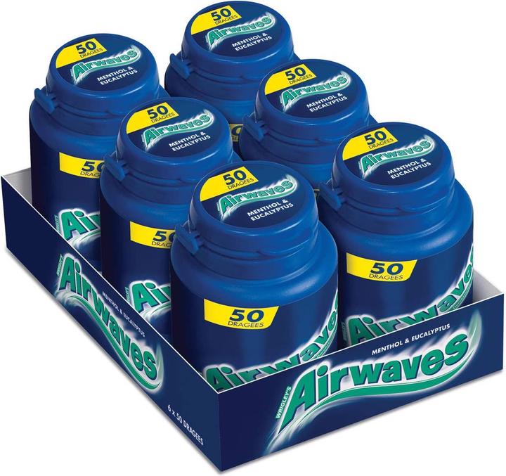 Airwaves Menthol und Eukalyptus (6 Stk., 432 g)