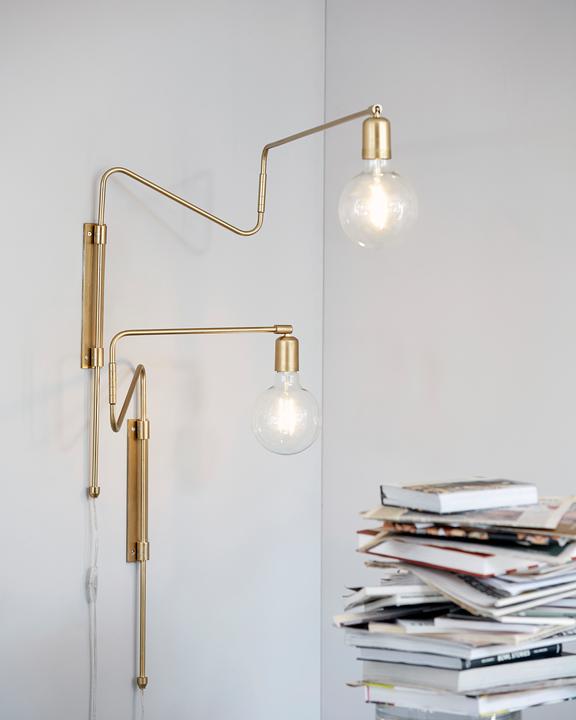 Actual product image House Doctor Wall lamp, Swing, brass (E27)